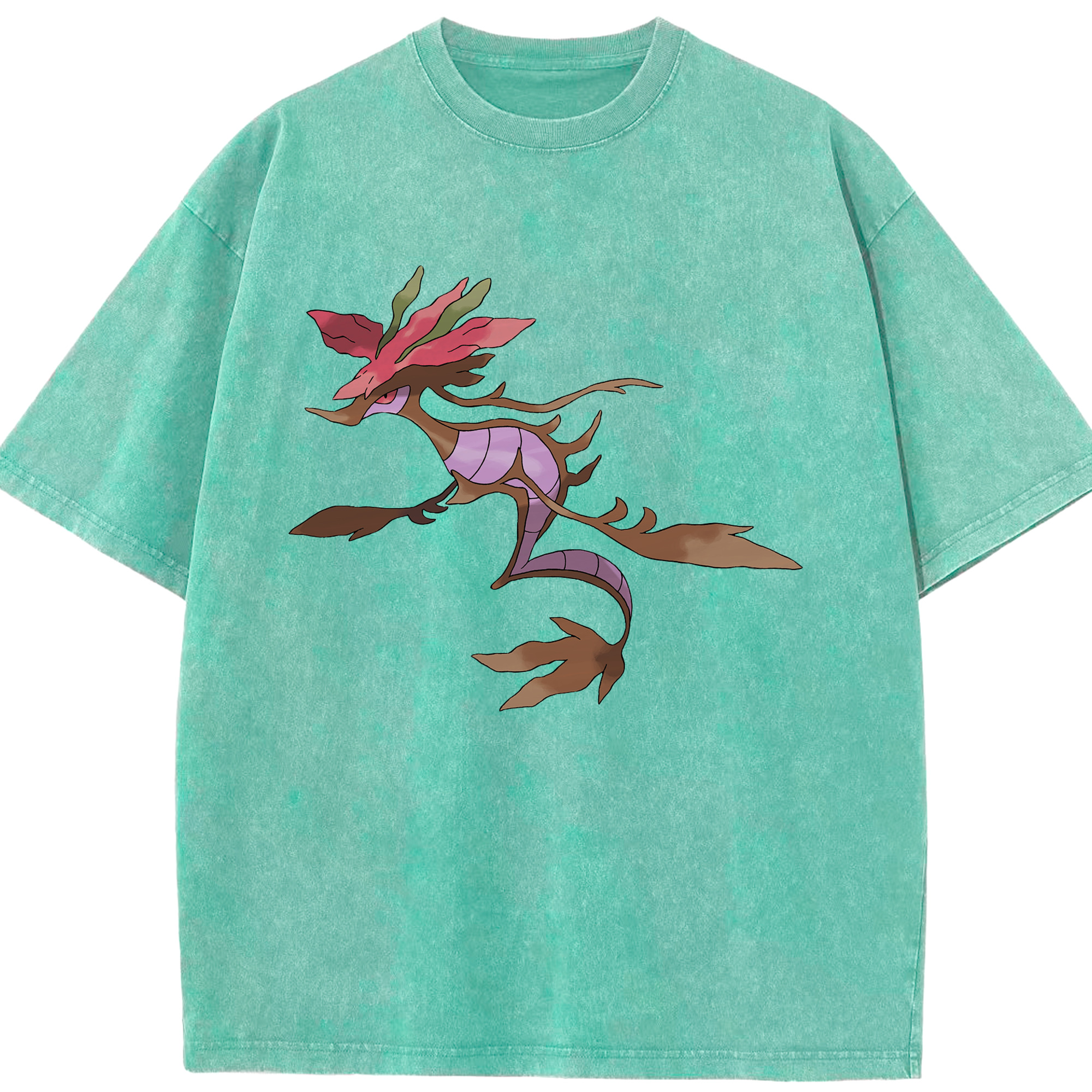 （画像用） ポケットモンスター Pokémon 綿100% ヴィンテージ風 半袖Tシャツ（フロントプリント）